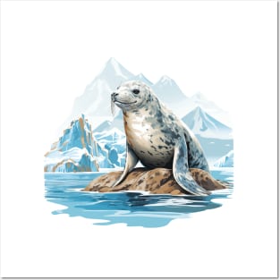 Leopard Seal Posters and Art